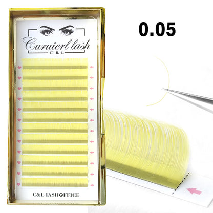 Colored Volume Lashes Extensions 0.05MM