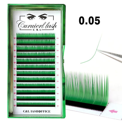 Colored Volume Lashes Extensions 0.05MM