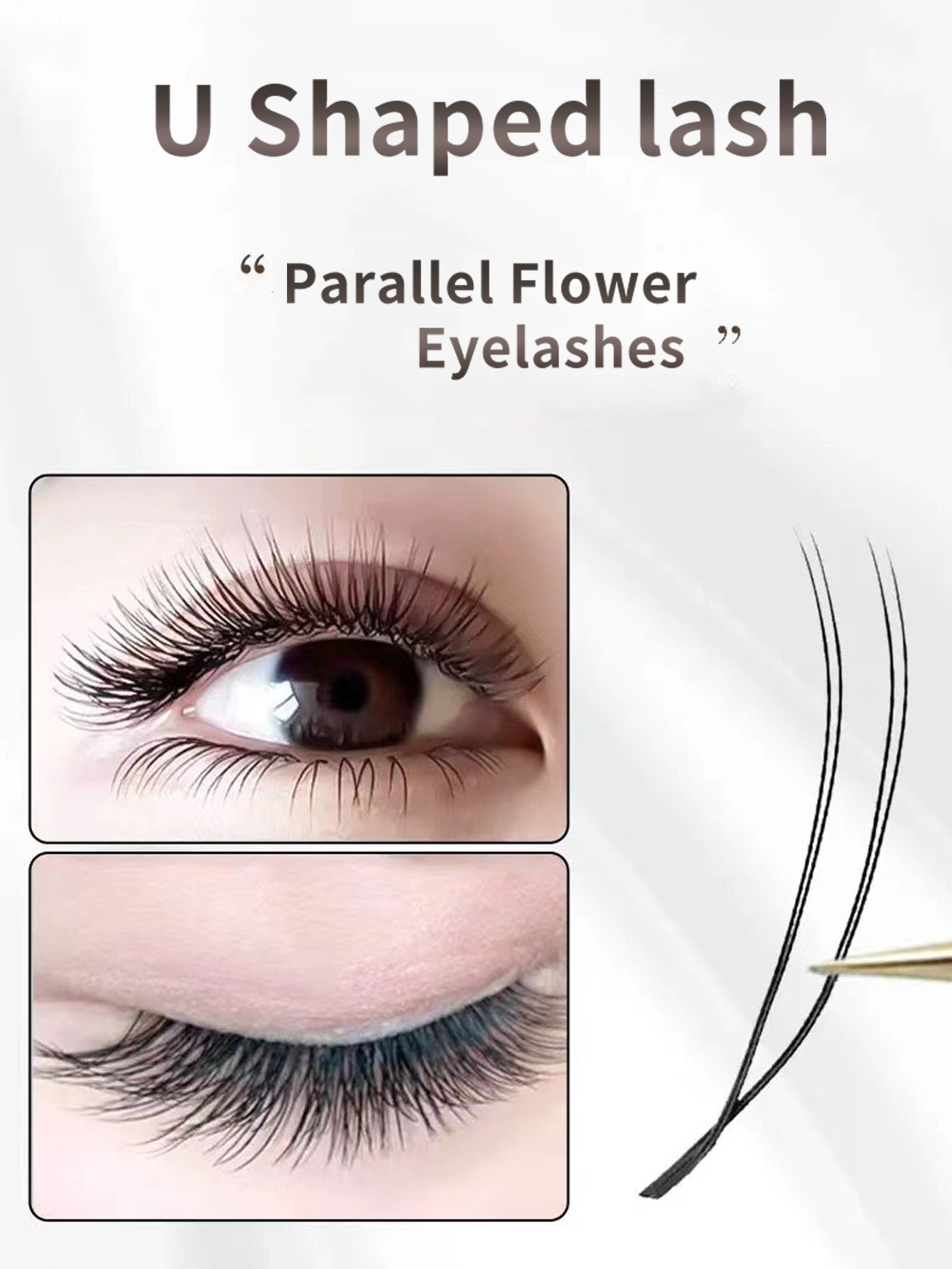 U Shaped Lash Extensions