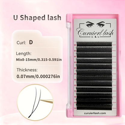 U Shaped Lash Extensions