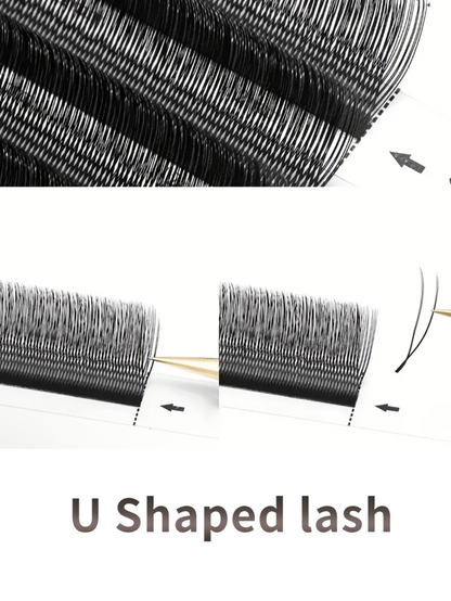 U Shaped Lash Extensions