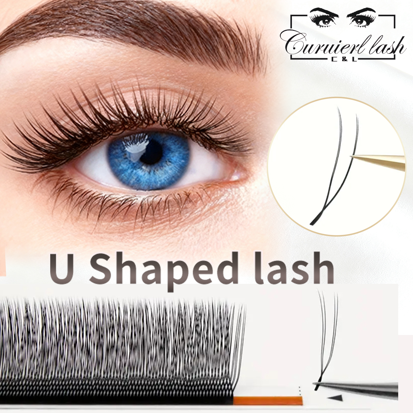 U Shaped Lash Extensions