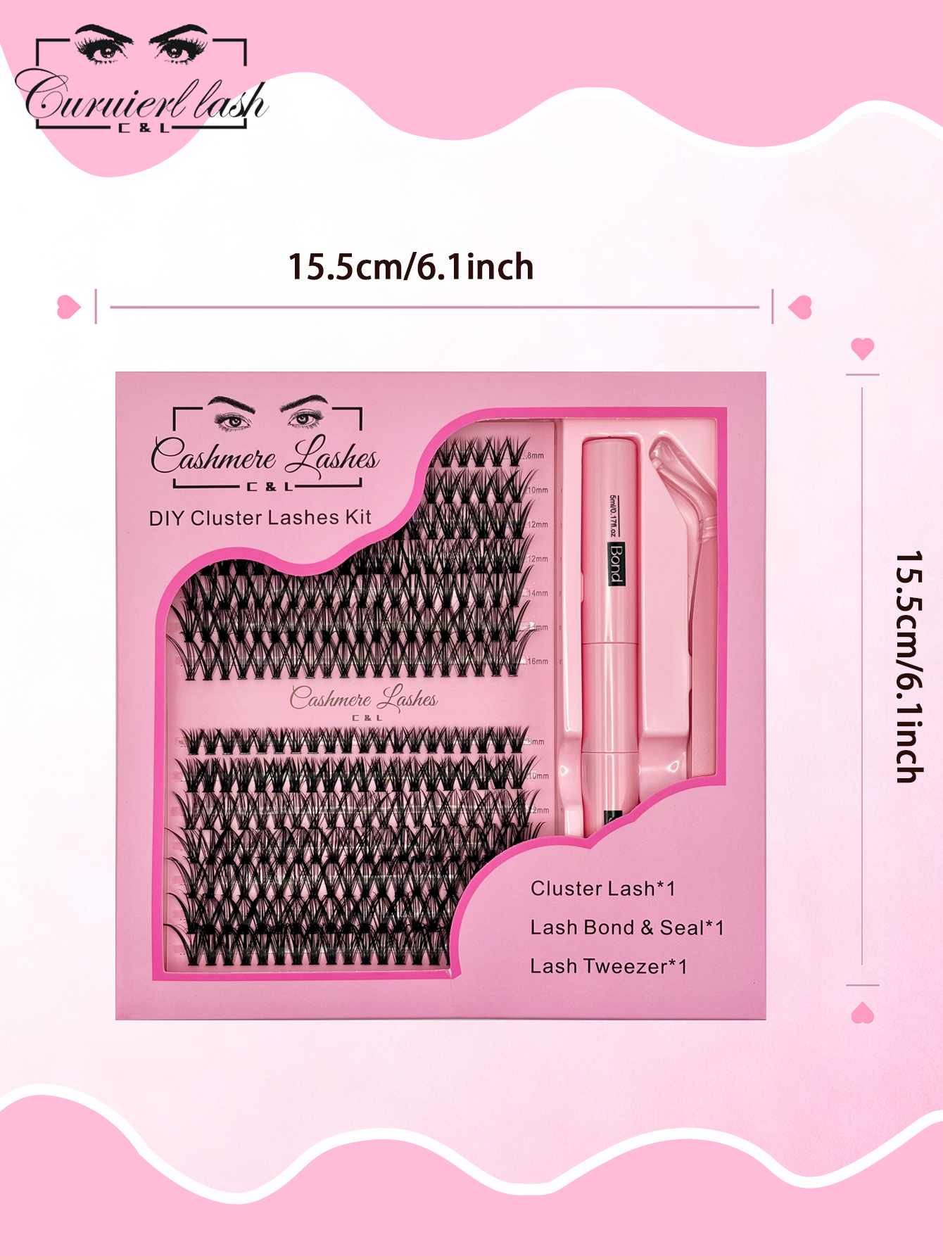 DIY Cluster lash kit(1+2)
