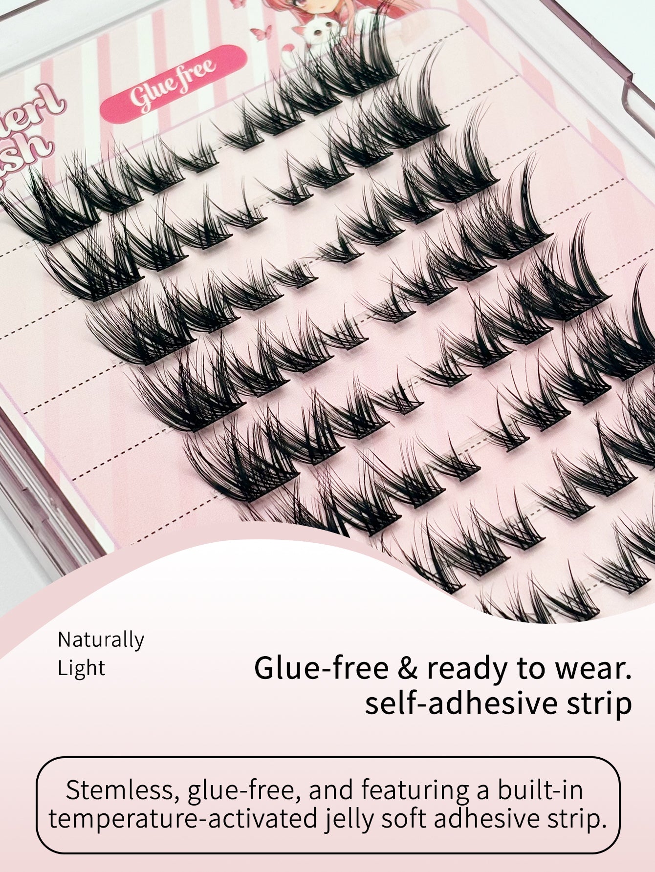 glue free-lashes (huxixiefei)
