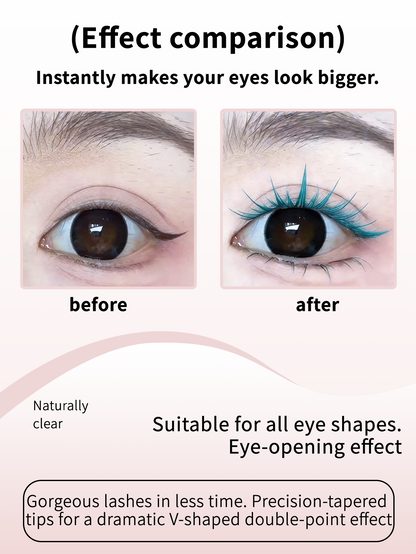 glue free -lashes(blue)