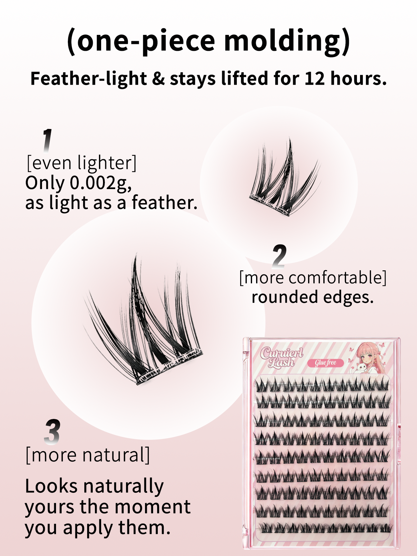 glue -free lashes(quan)