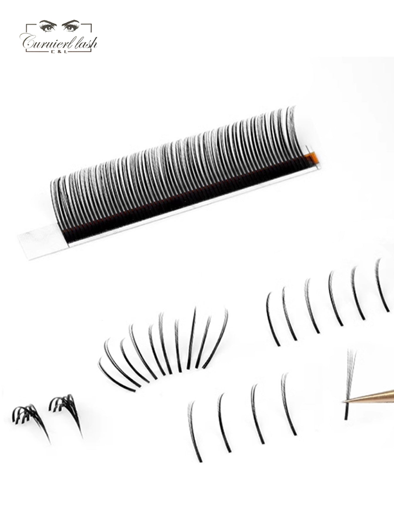 5D FLOWER  LASHES(black）