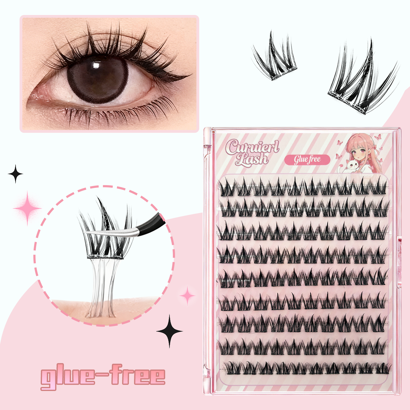 glue -free lashes(quan)