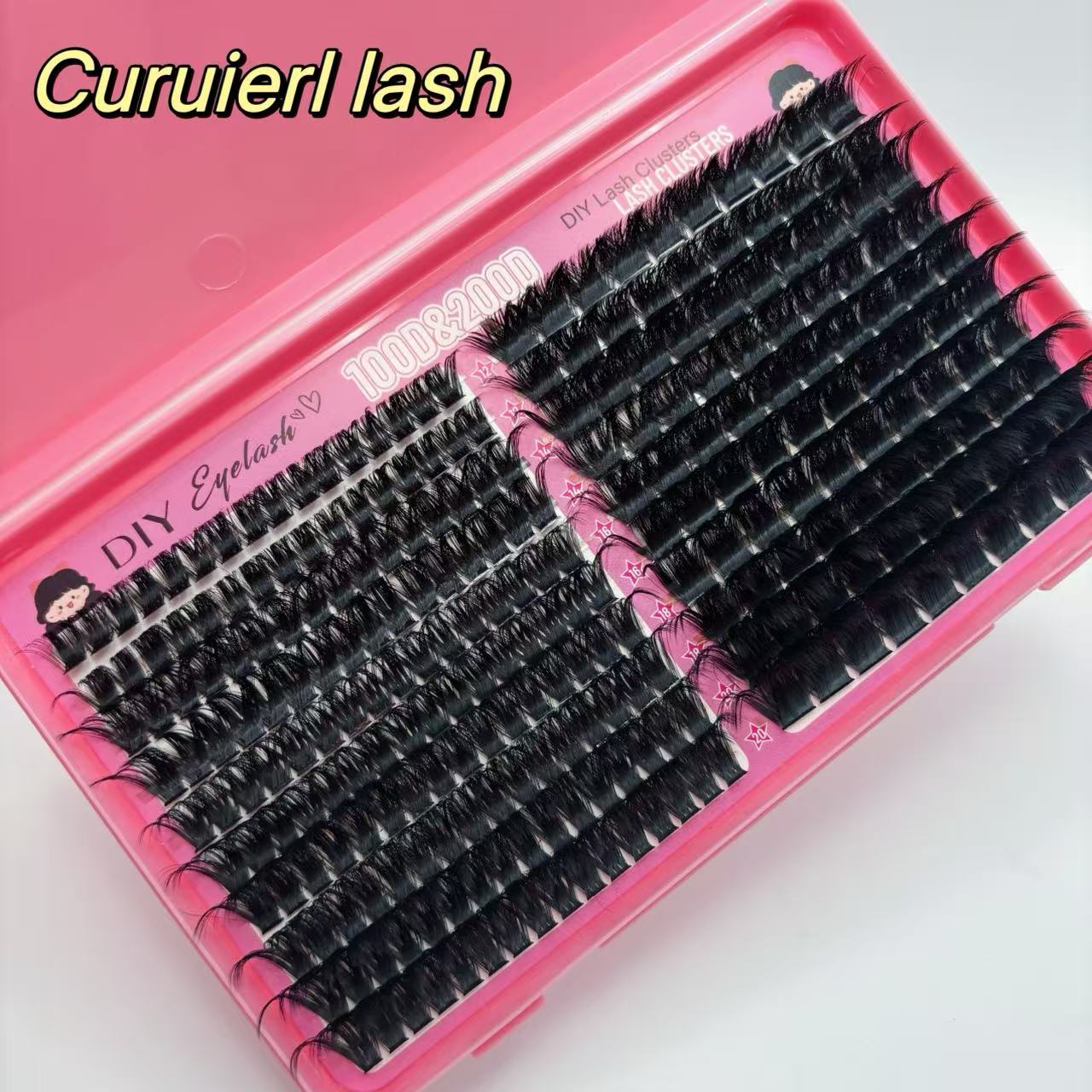 Promotional products：320PCS DIY  Lashes Clusters（100D+200D)
