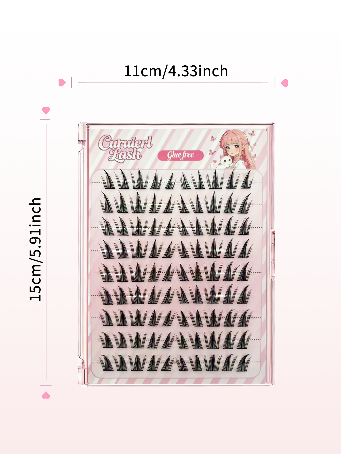 glue free-lashes (sunflower)