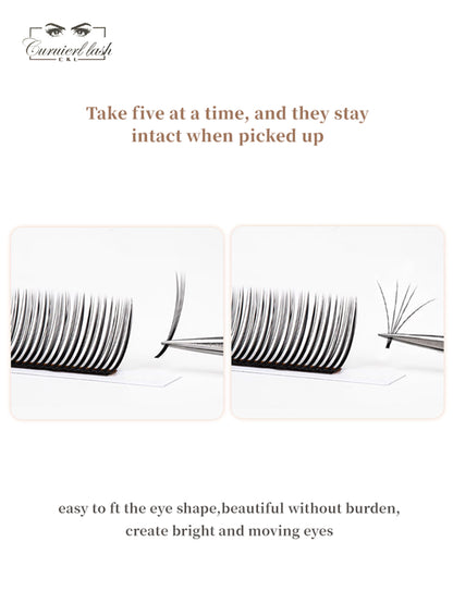 5D FLOWER  LASHES(black）