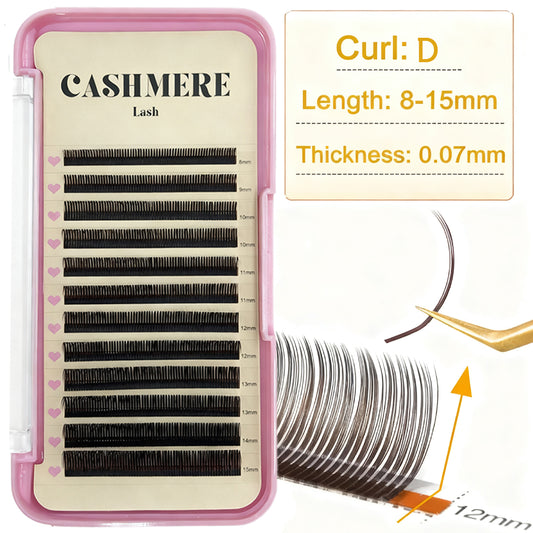 5D FLOWER LASHES (brown）