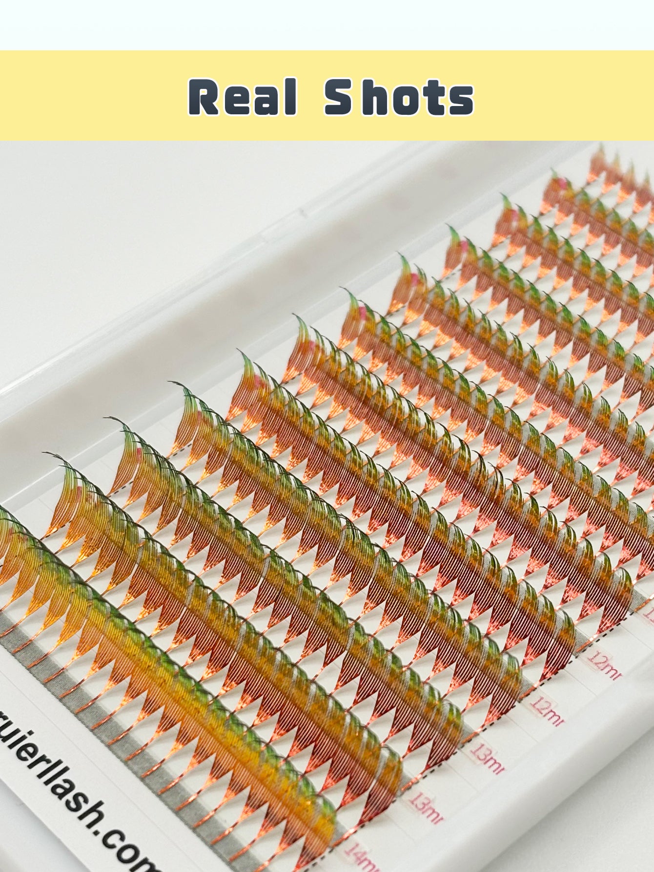 COLORED SPIKE LASHES