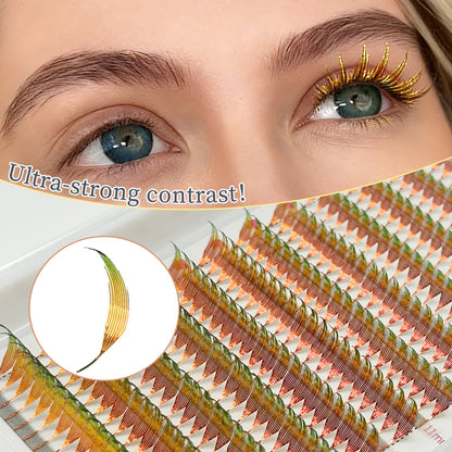 COLORED SPIKE LASHES