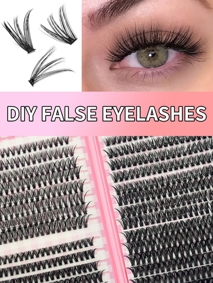 640PCS Cluster lashes (30+40+50D)