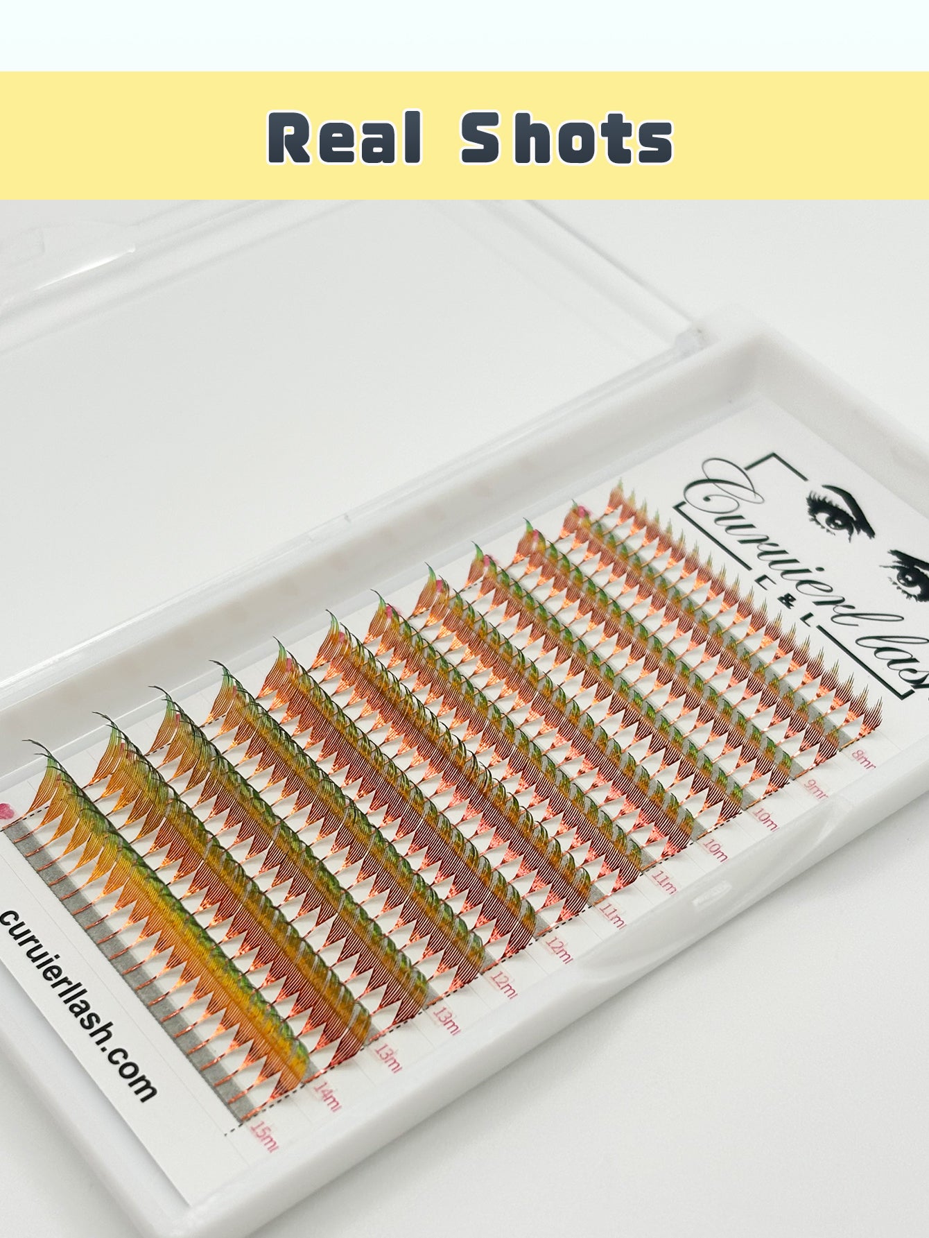 COLORED SPIKE LASHES