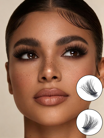 Promotional products: 259pcs DIY cluster lashes（80D+100D)