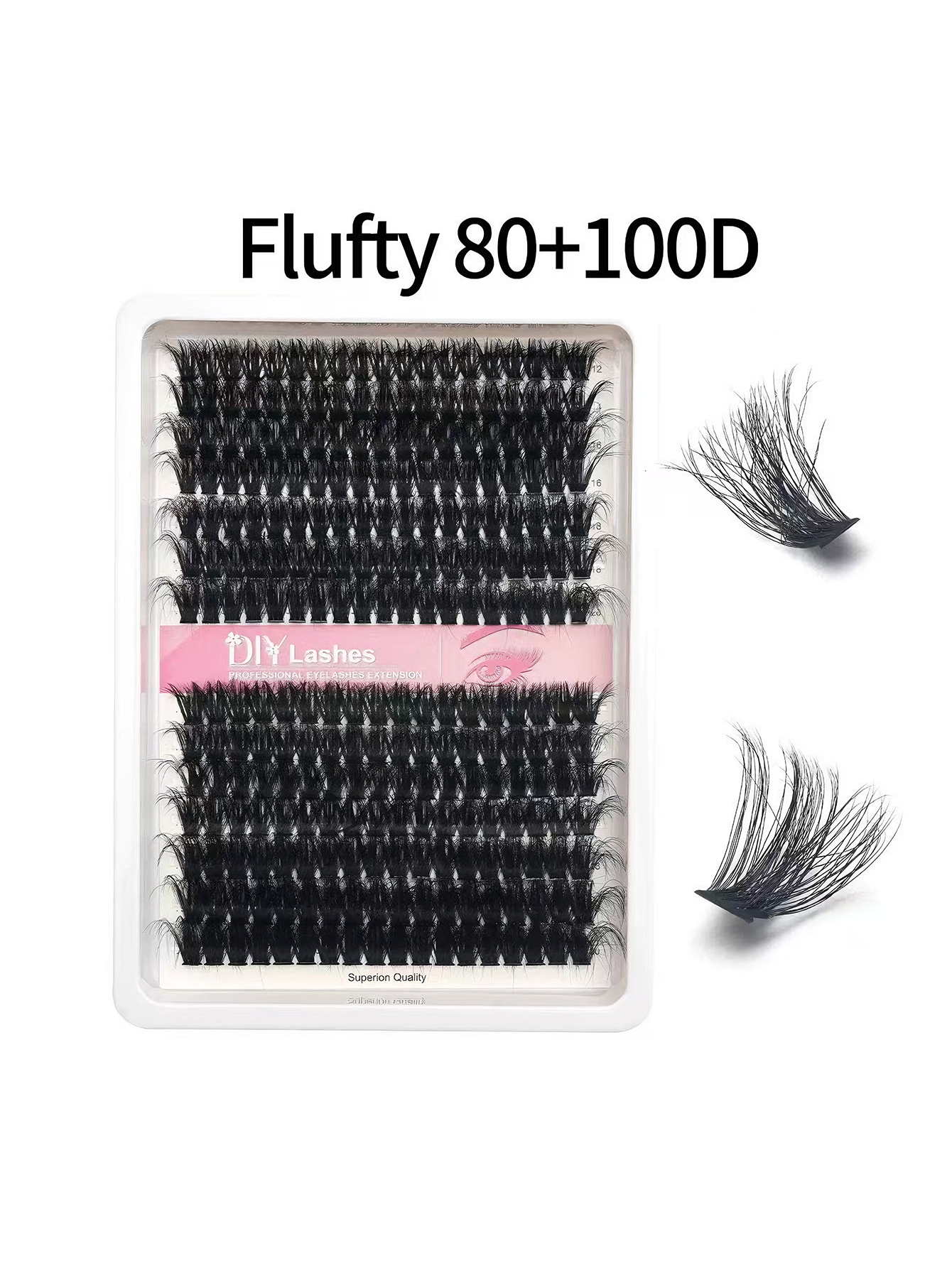 Promotional products: 259pcs DIY cluster lashes（80D+100D)