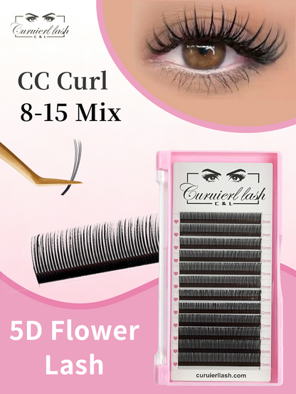 5D FLOWER  LASHES(black）