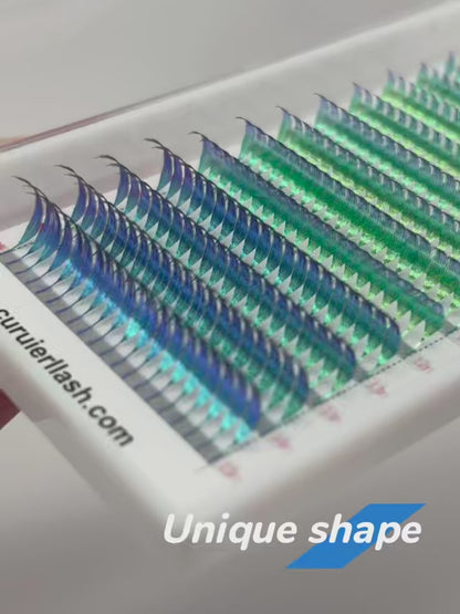 COLORED SPIKE LASHES