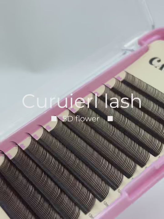 5D FLOWER LASHES (brown）